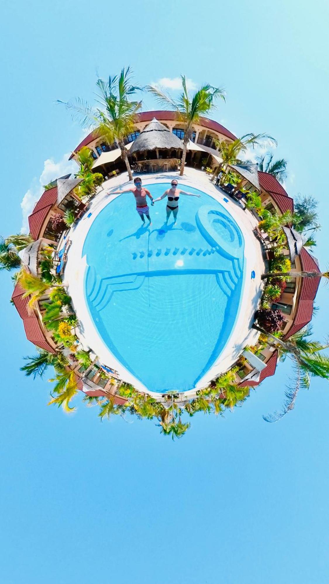 Paje Blu Boutique Hotel Bagian luar foto